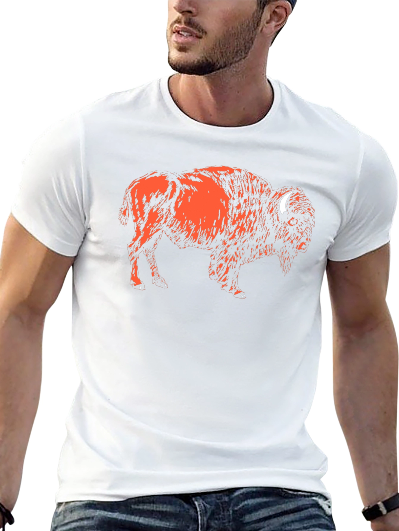 Buffalo Graphic T-Shirt - Black