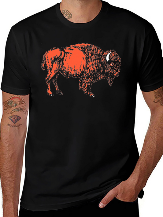 Buffalo Graphic T-Shirt - Black