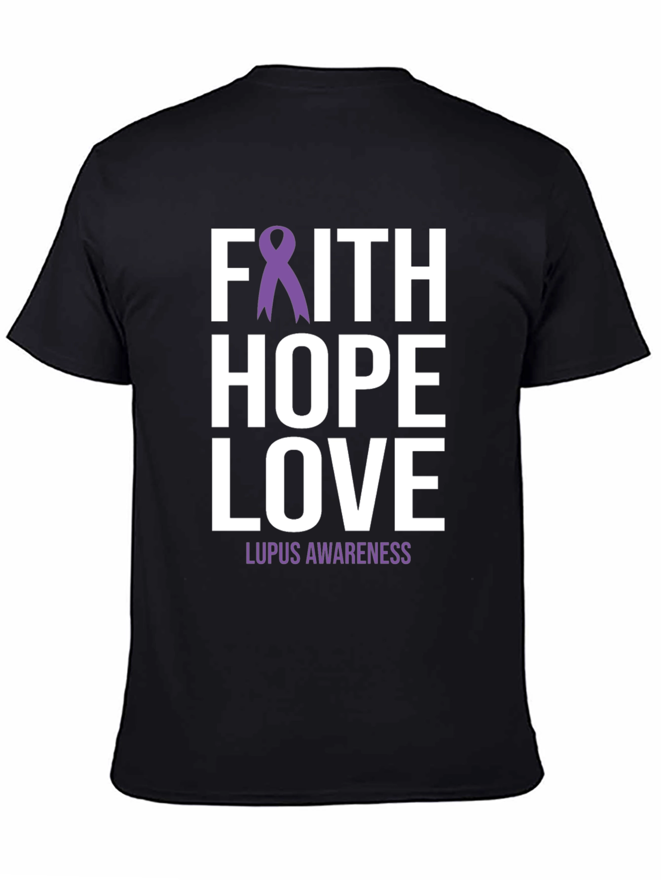 Faith Hope Love Lupus Awareness Tee