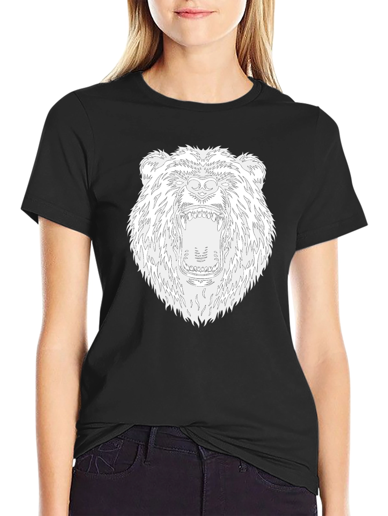 Black Bear Graphic Tee - Mens Short Sleeve