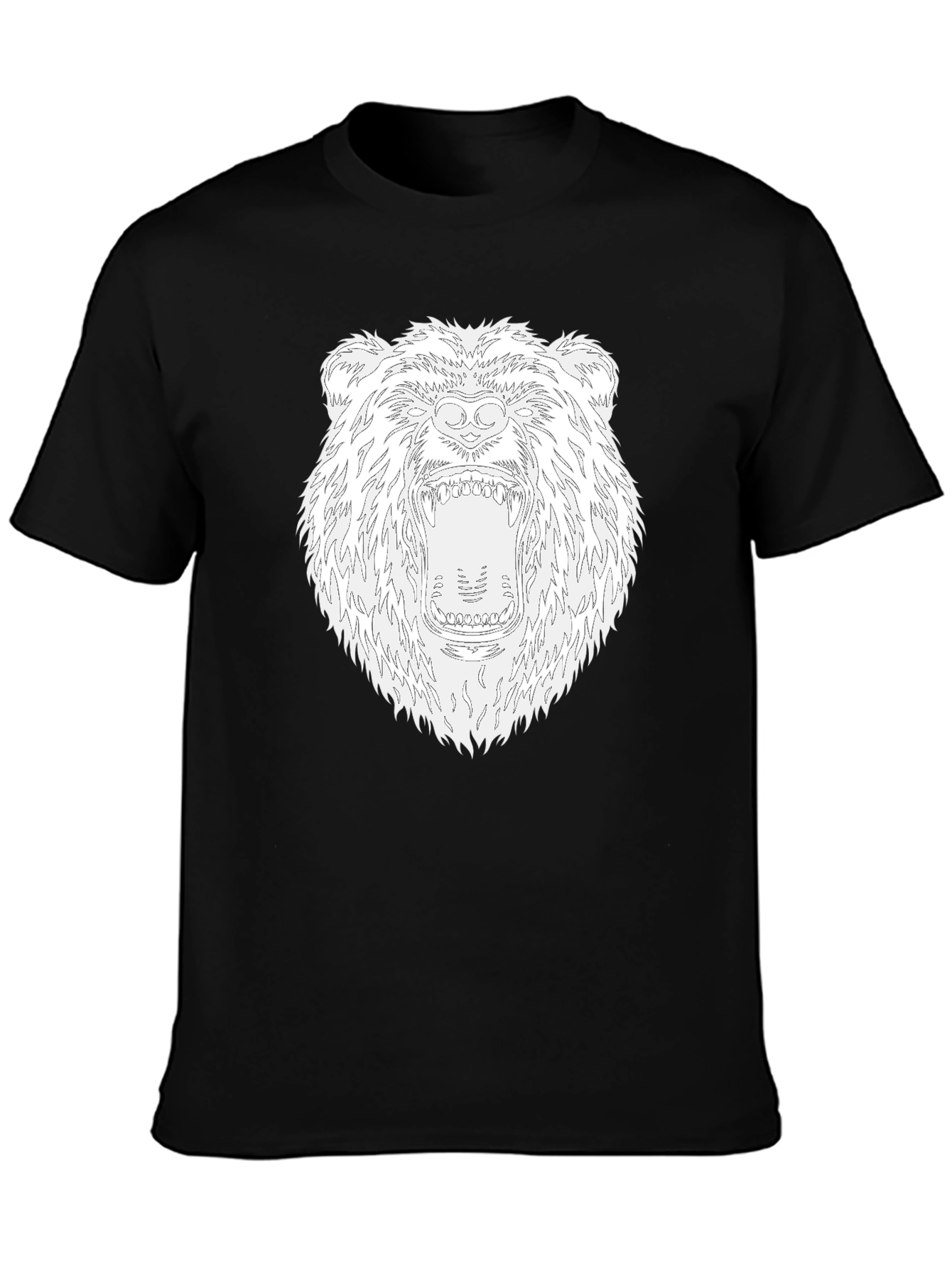 Black Bear Graphic Tee - Mens Short Sleeve