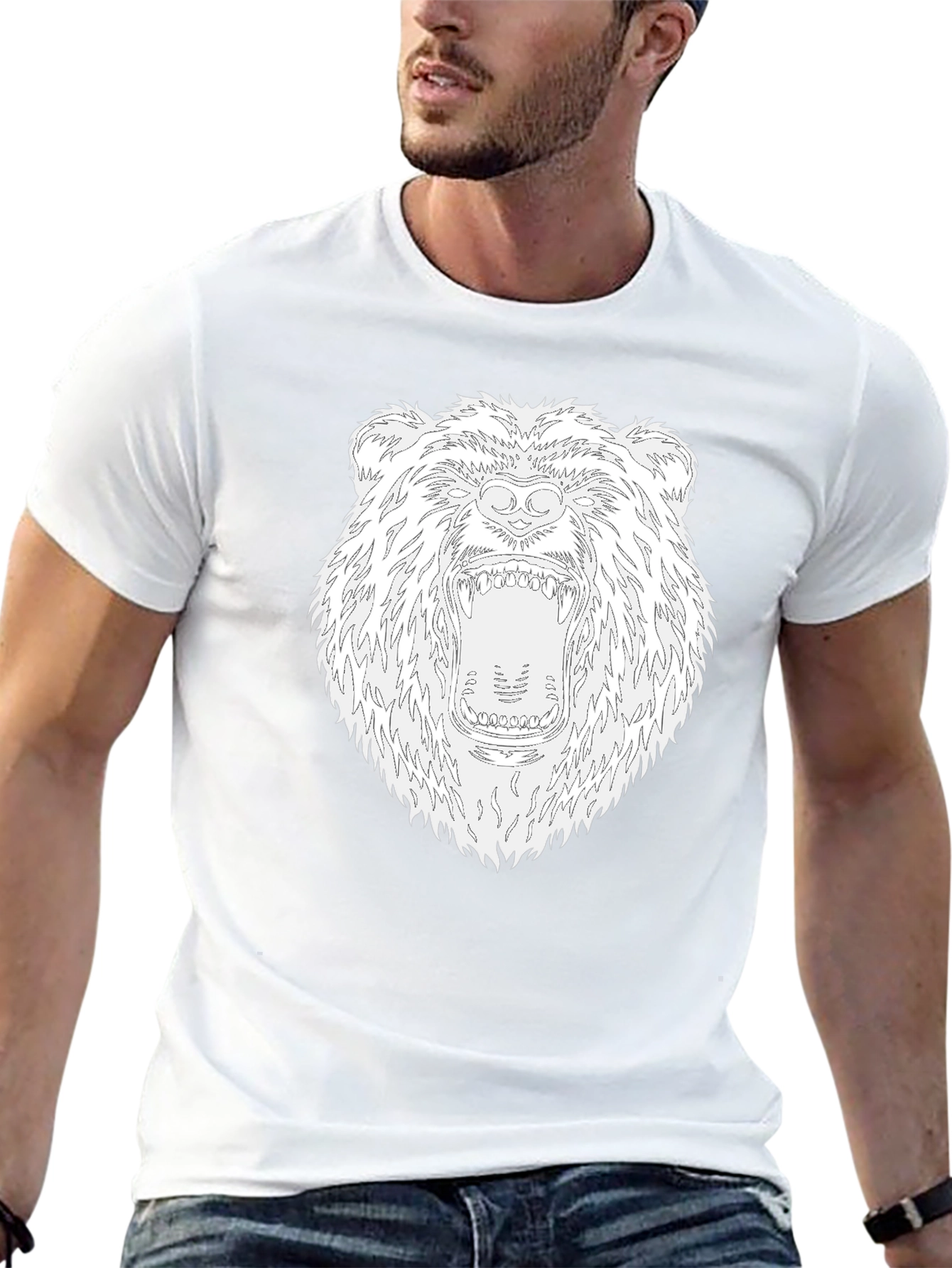 Black Bear Graphic Tee - Mens Short Sleeve