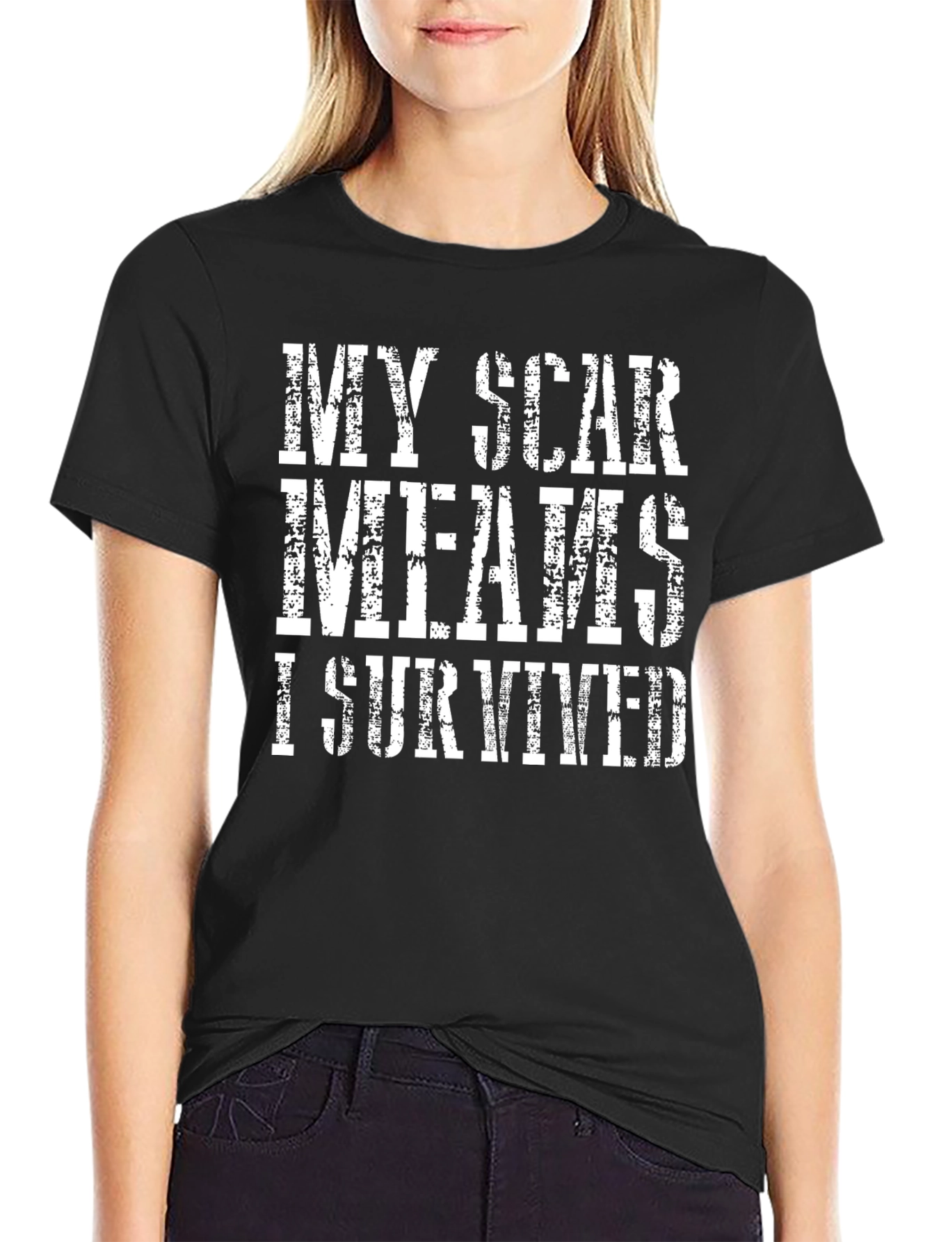 My Scar Means I Survived T-Shirt