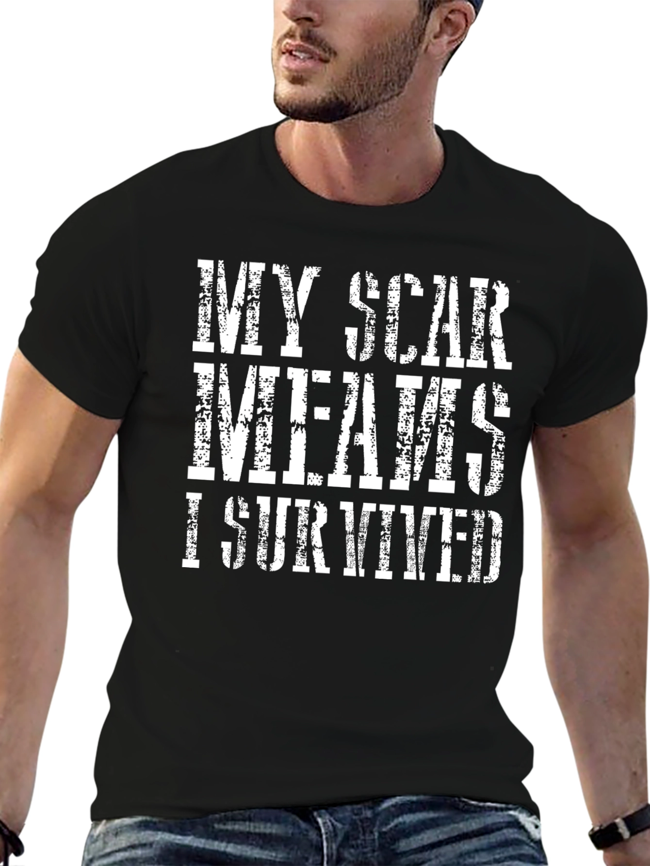 My Scar Means I Survived T-Shirt