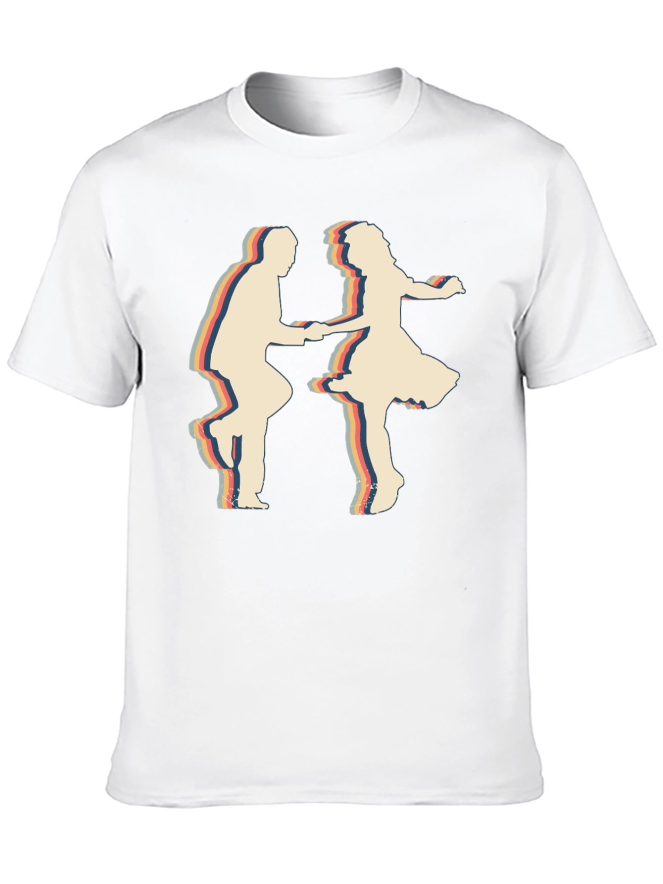 Retro Dance Silhouette Graphic Tee