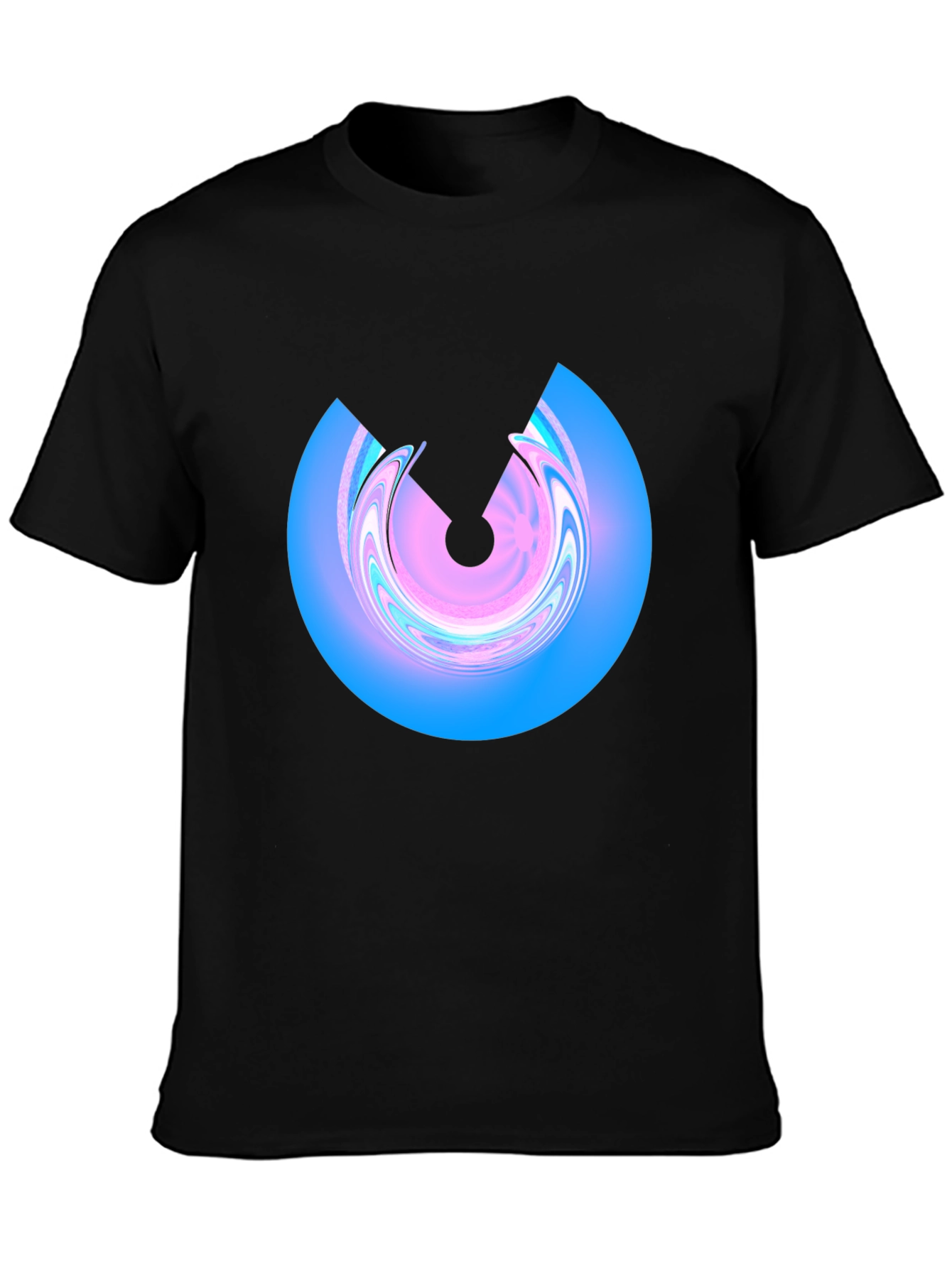 Abstract Circle Graphic Tee - Stylish and Modern