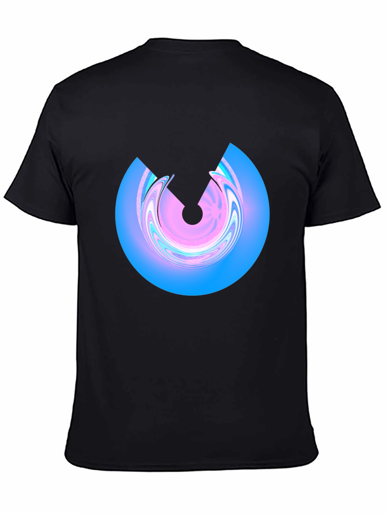 Abstract Circle Graphic Tee - Stylish and Modern