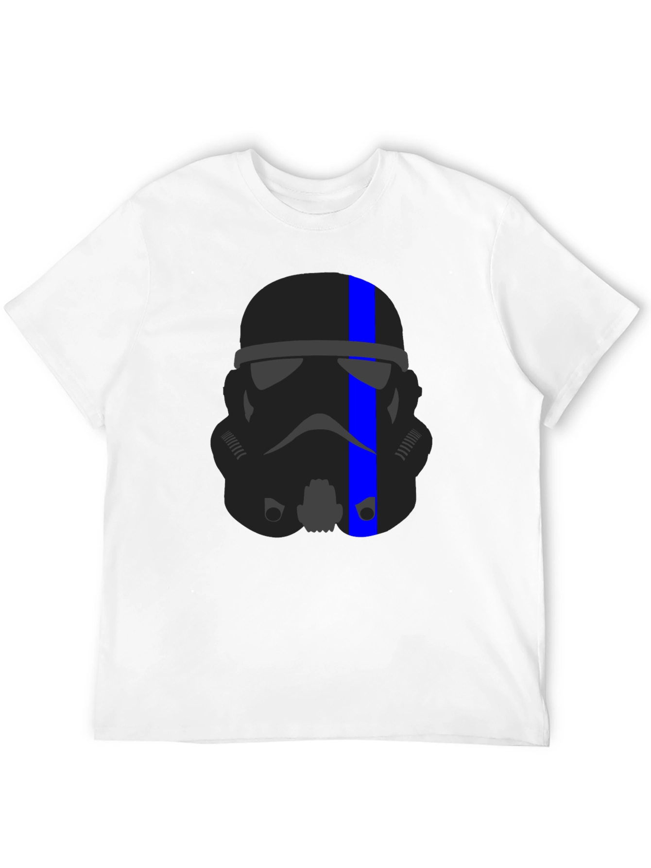 Stormtrooper Thin Blue Line Black T-Shirt