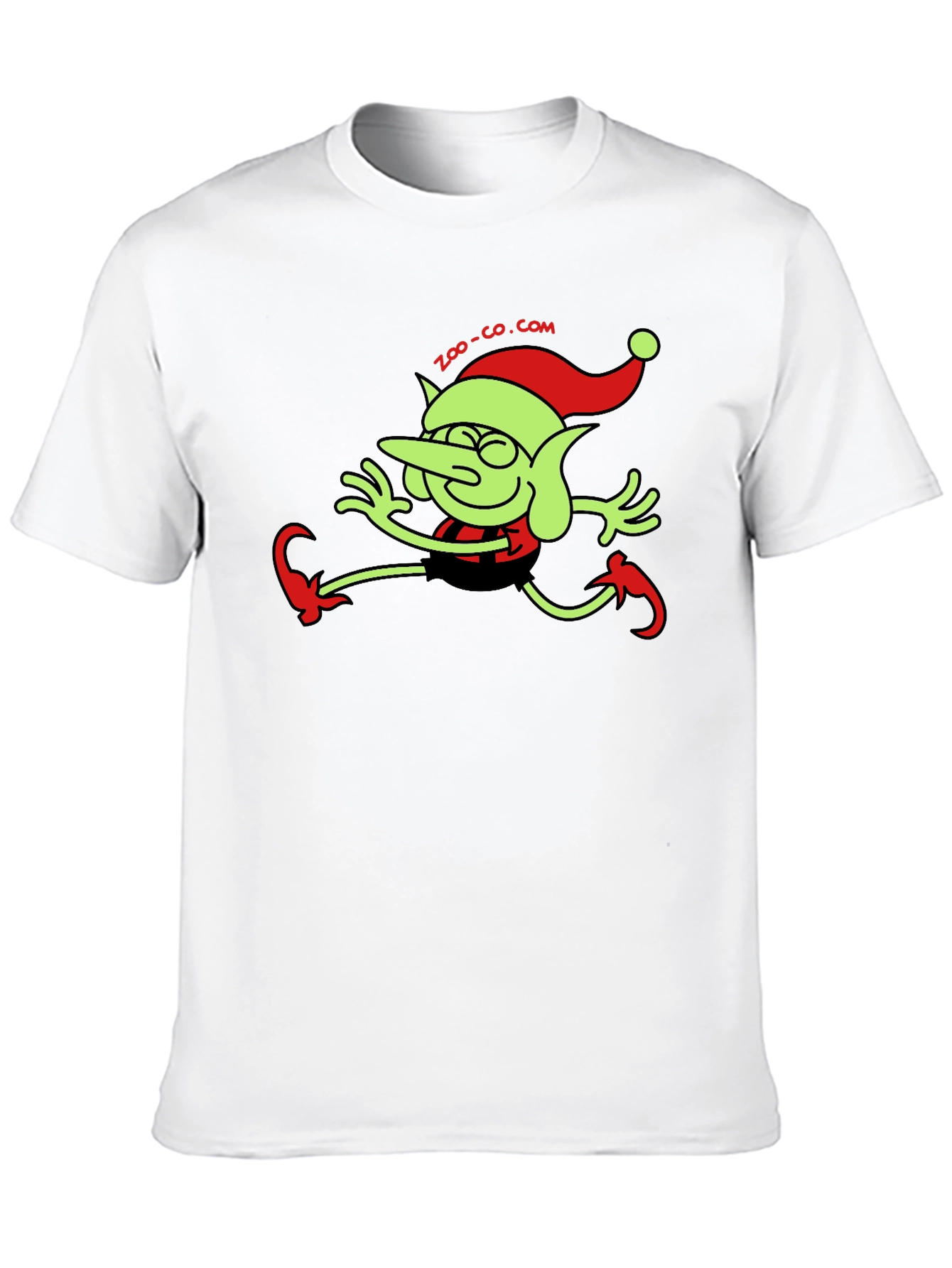 Whimsical Elf T-Shirt - Fun Cartoon Design