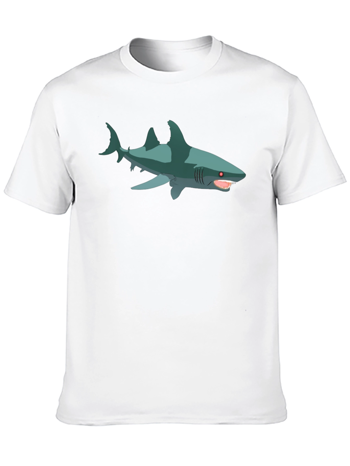 Shark Graphic T-Shirt - Mens Black Tee