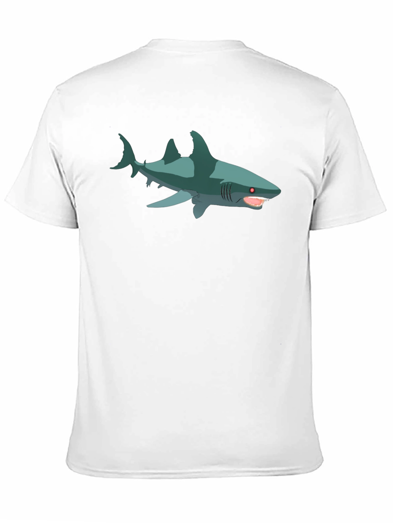 Shark Graphic T-Shirt - Mens Black Tee