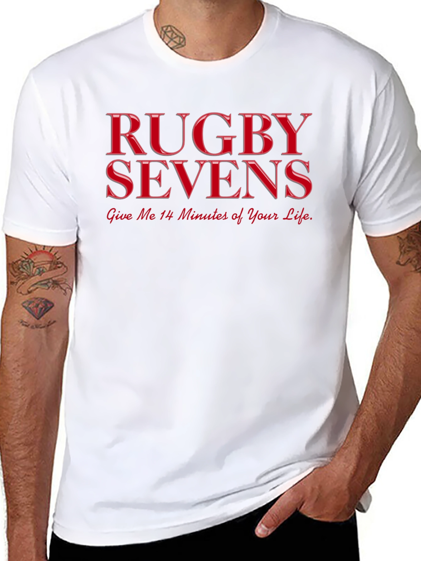 Rugby Sevens T-Shirt - 14 Minutes of Your Life