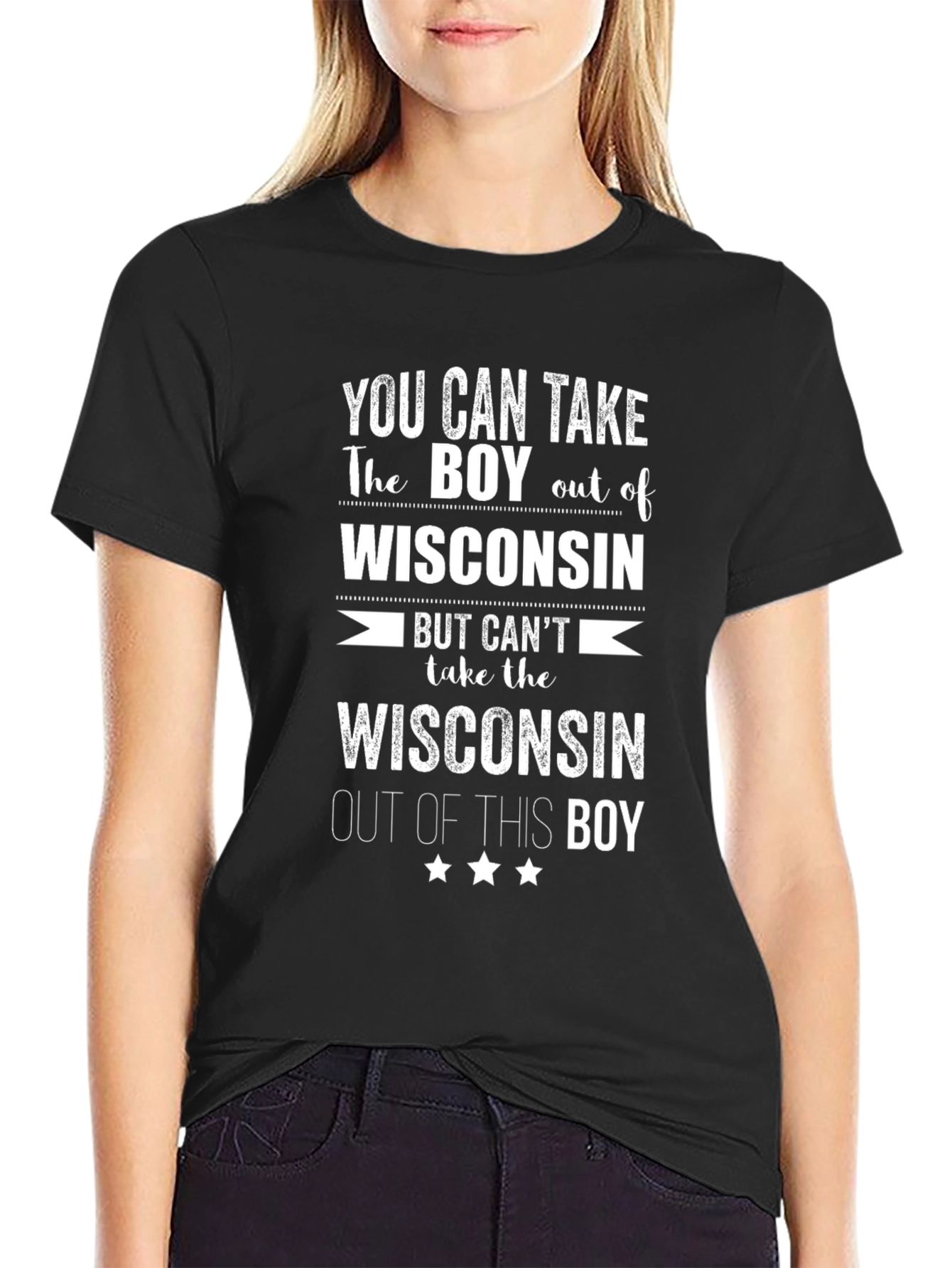 Wisconsin Boy T-Shirt - State Pride Graphic Tee