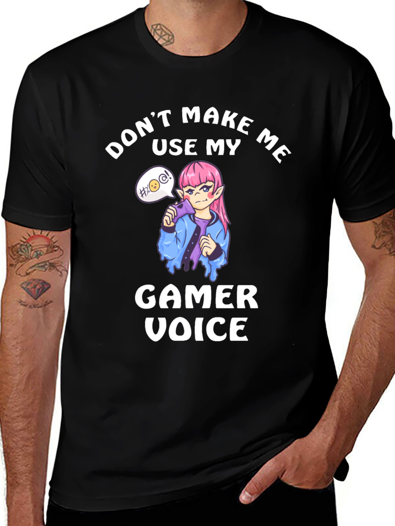 Gamer Voice Graphic Tee