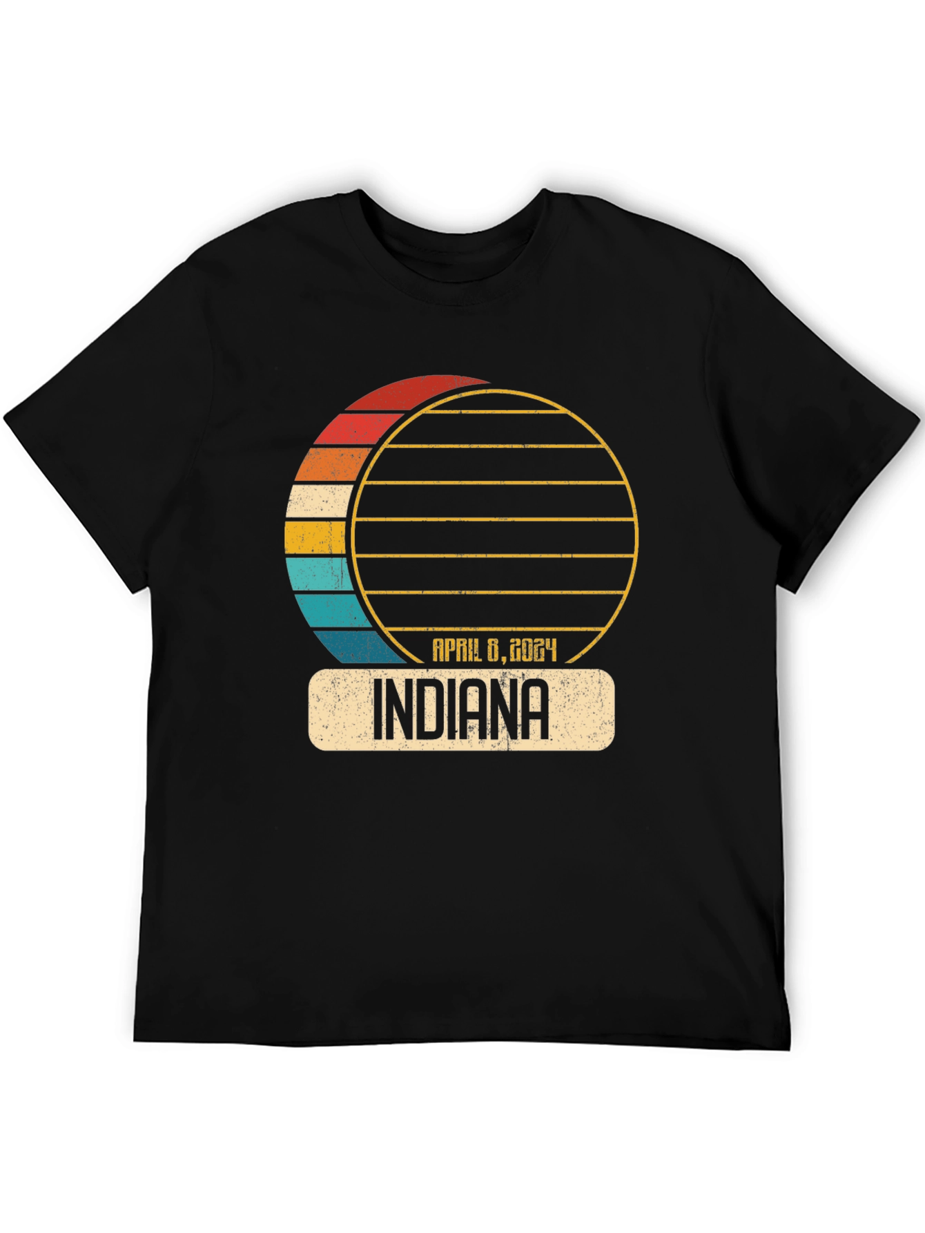 Indiana Eclipse 2024 Souvenir T-Shirt