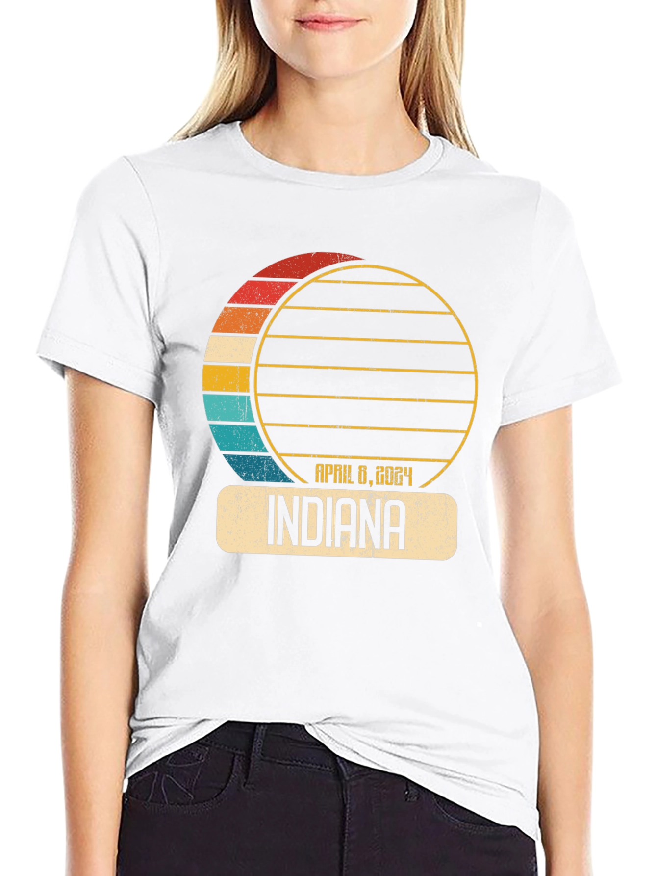 Indiana Eclipse 2024 Souvenir T-Shirt