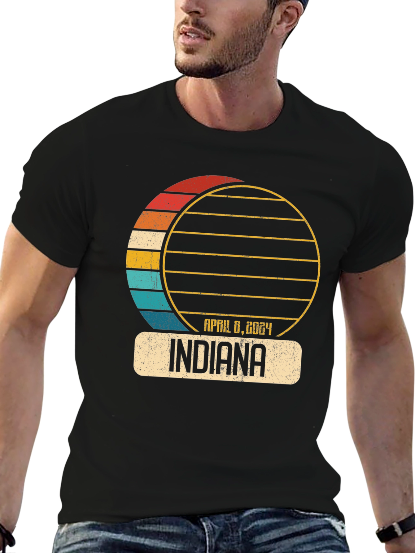 Indiana Eclipse 2024 Souvenir T-Shirt