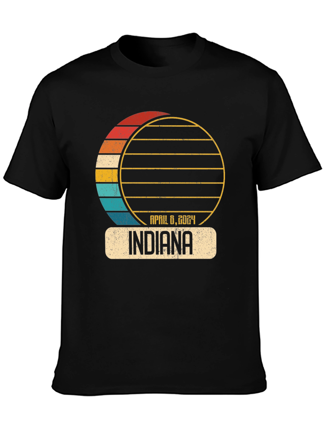 Indiana Eclipse 2024 Souvenir T-Shirt