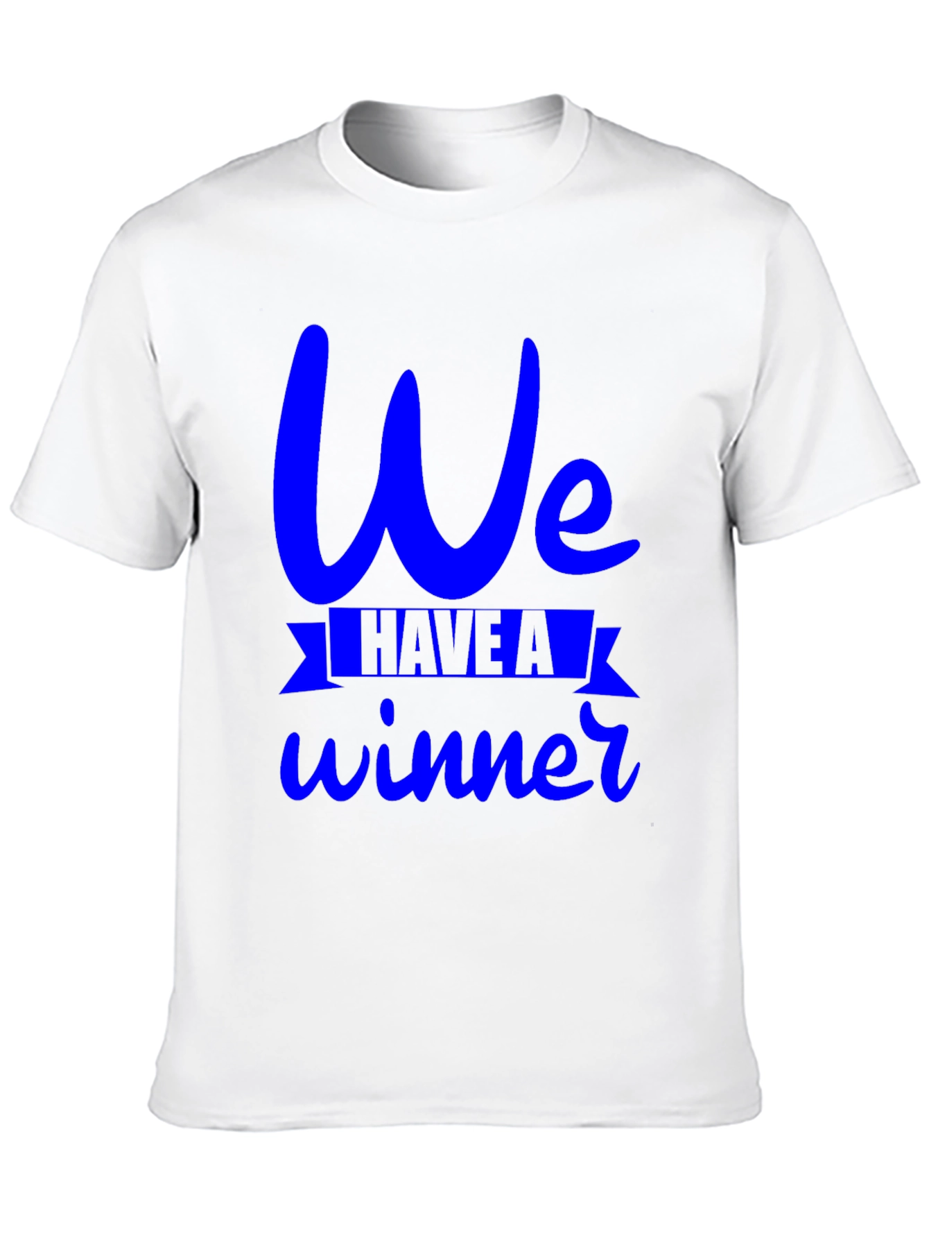 We Have A Winner Black T-Shirt