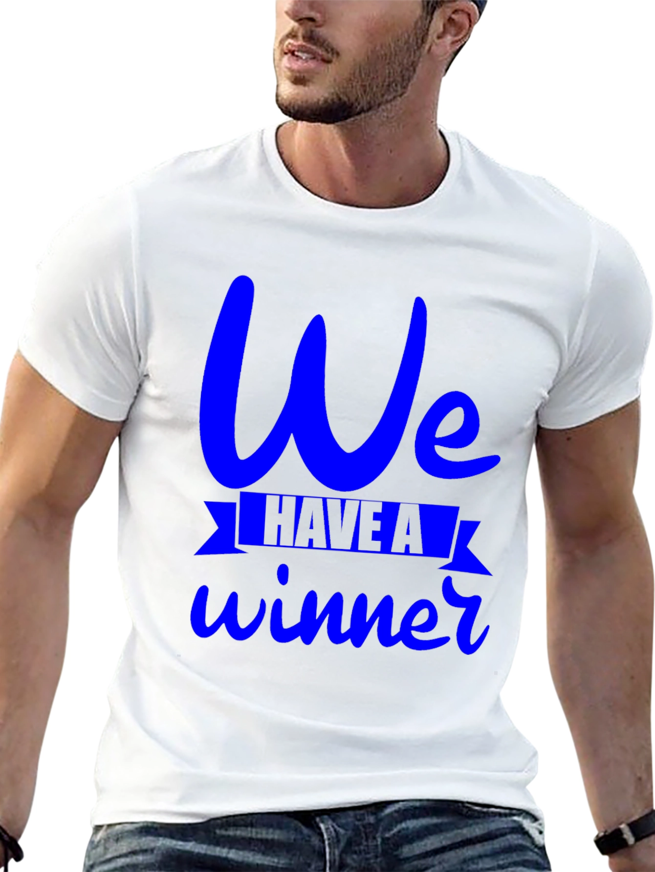 We Have A Winner Black T-Shirt