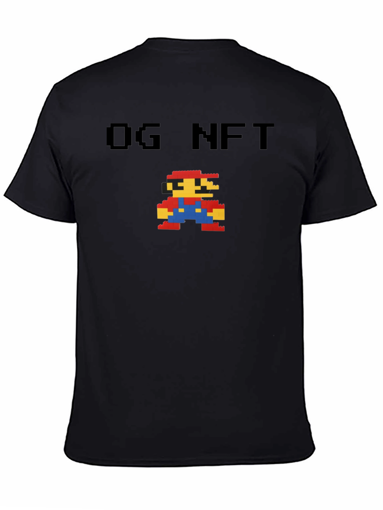 OG NFT Pixel Mario T-Shirt