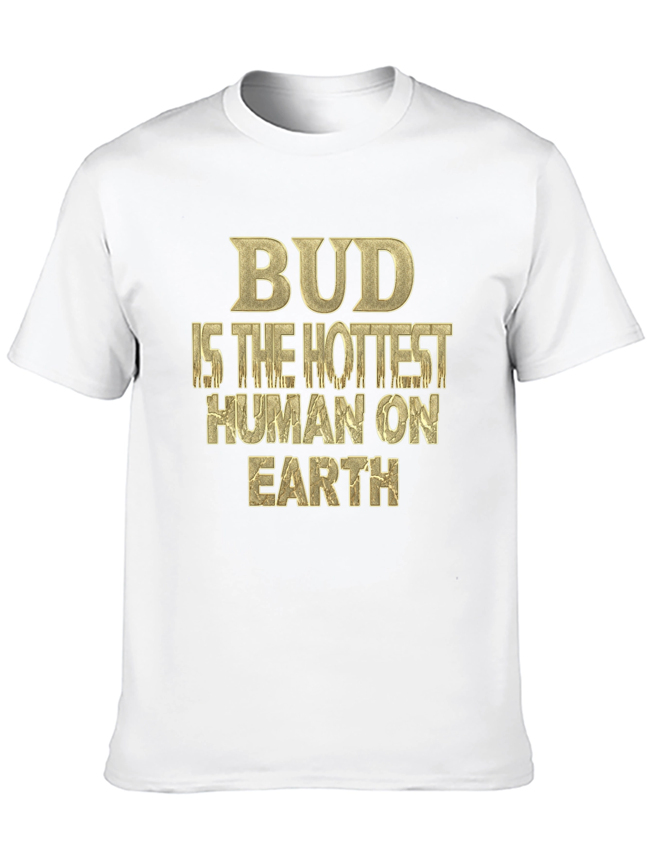 Bud Hottest Human T-Shirt - Unique Graphic Tee