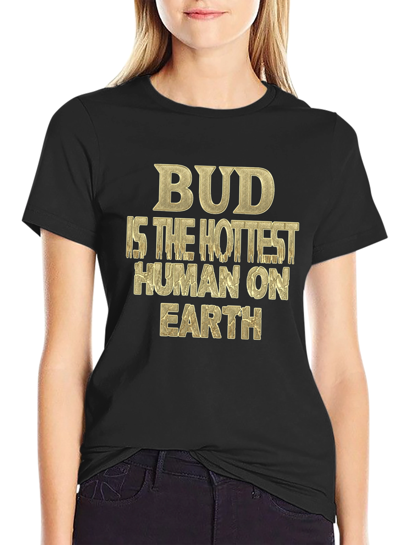 Bud Hottest Human T-Shirt - Unique Graphic Tee
