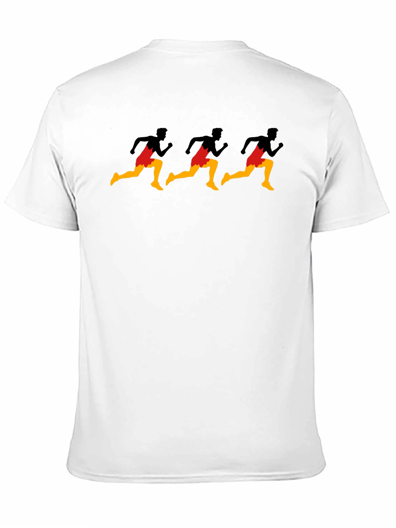 Runner Graphic Black T-Shirt