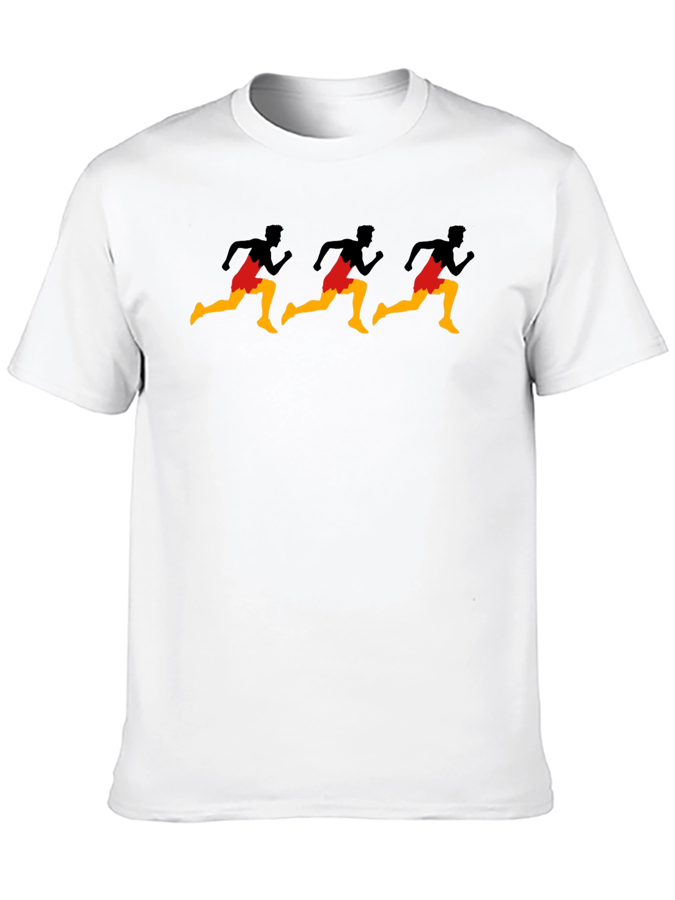 Runner Graphic Black T-Shirt