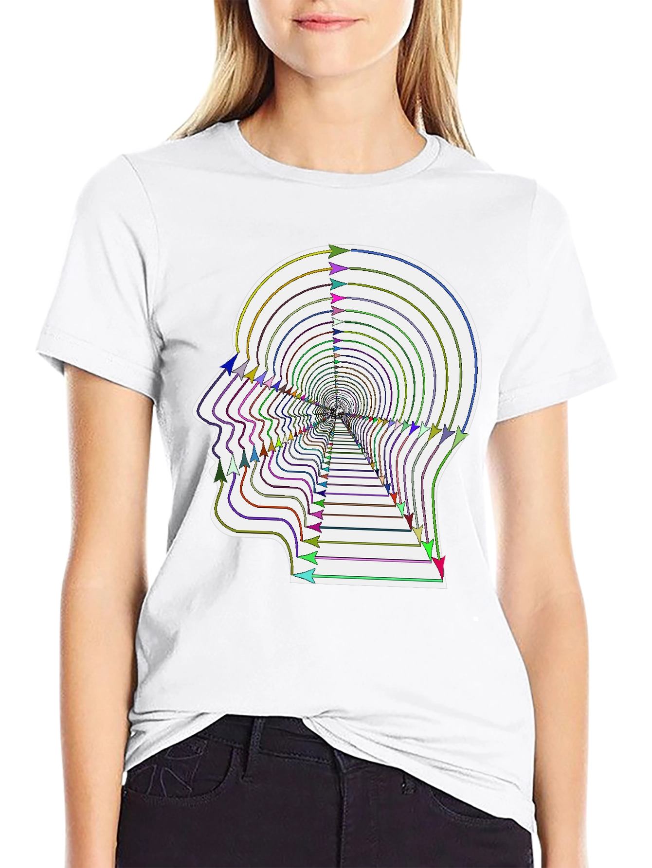Abstract Mindscape Graphic Tee