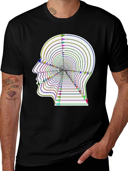 Abstract Mindscape Graphic Tee