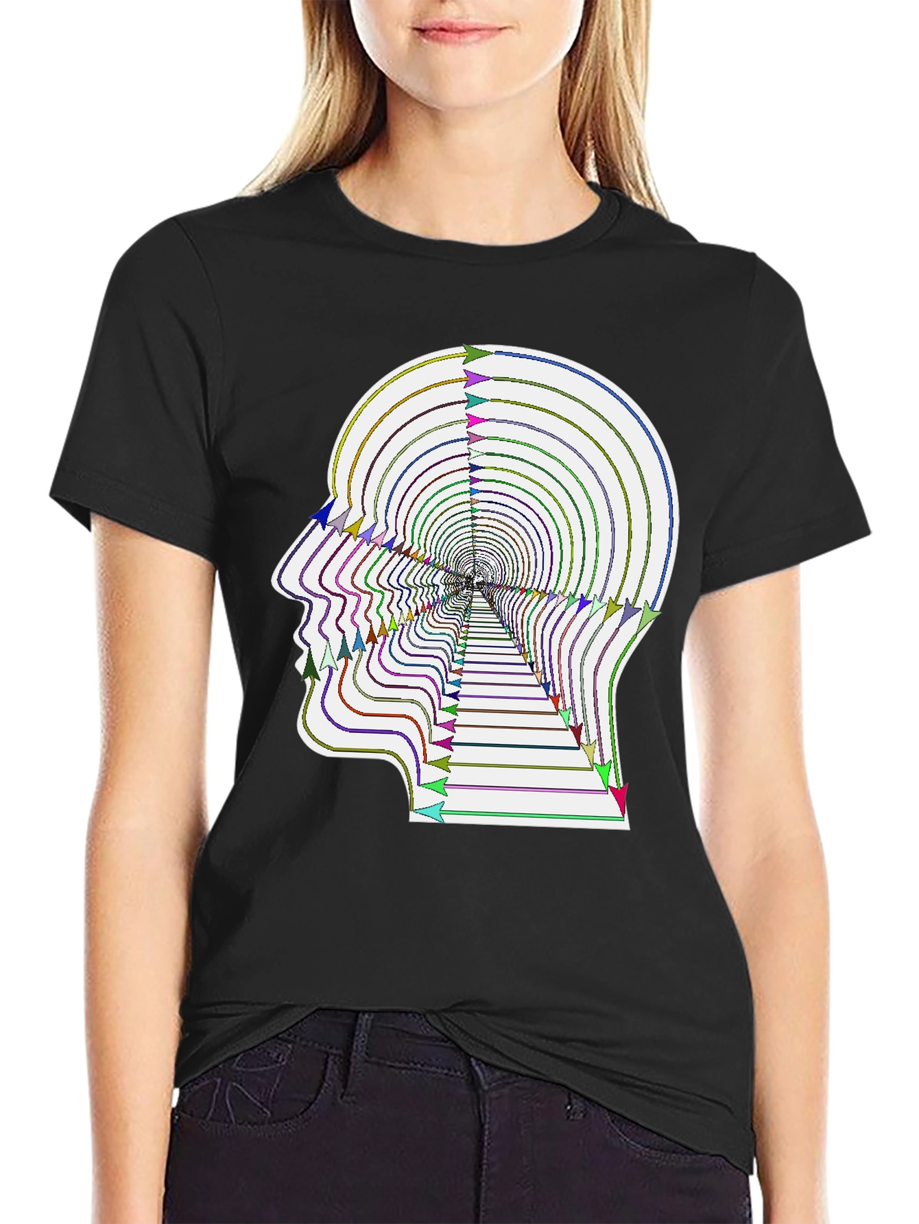 Abstract Mindscape Graphic Tee