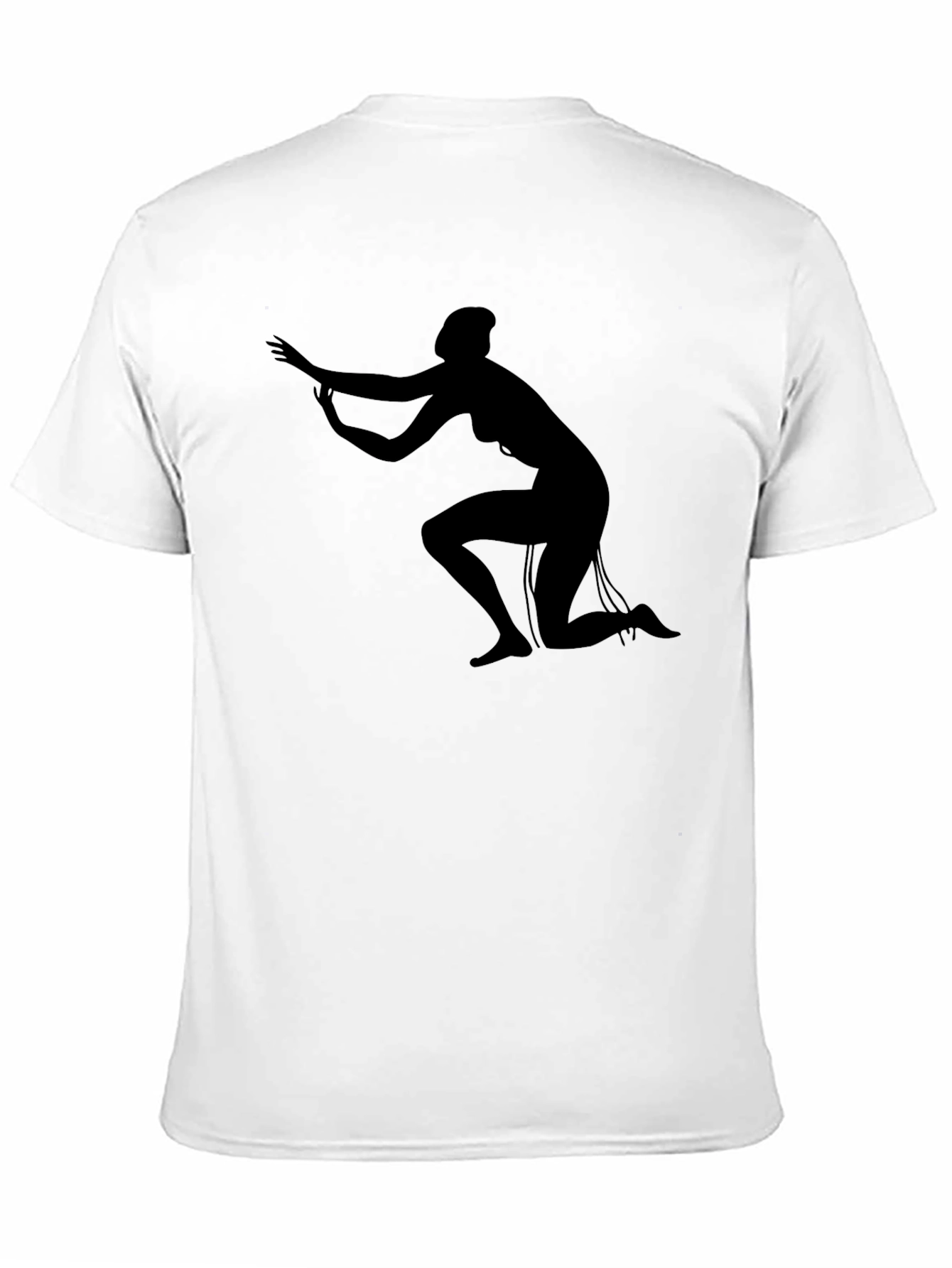 Silhouette Graphic T-Shirt - Black