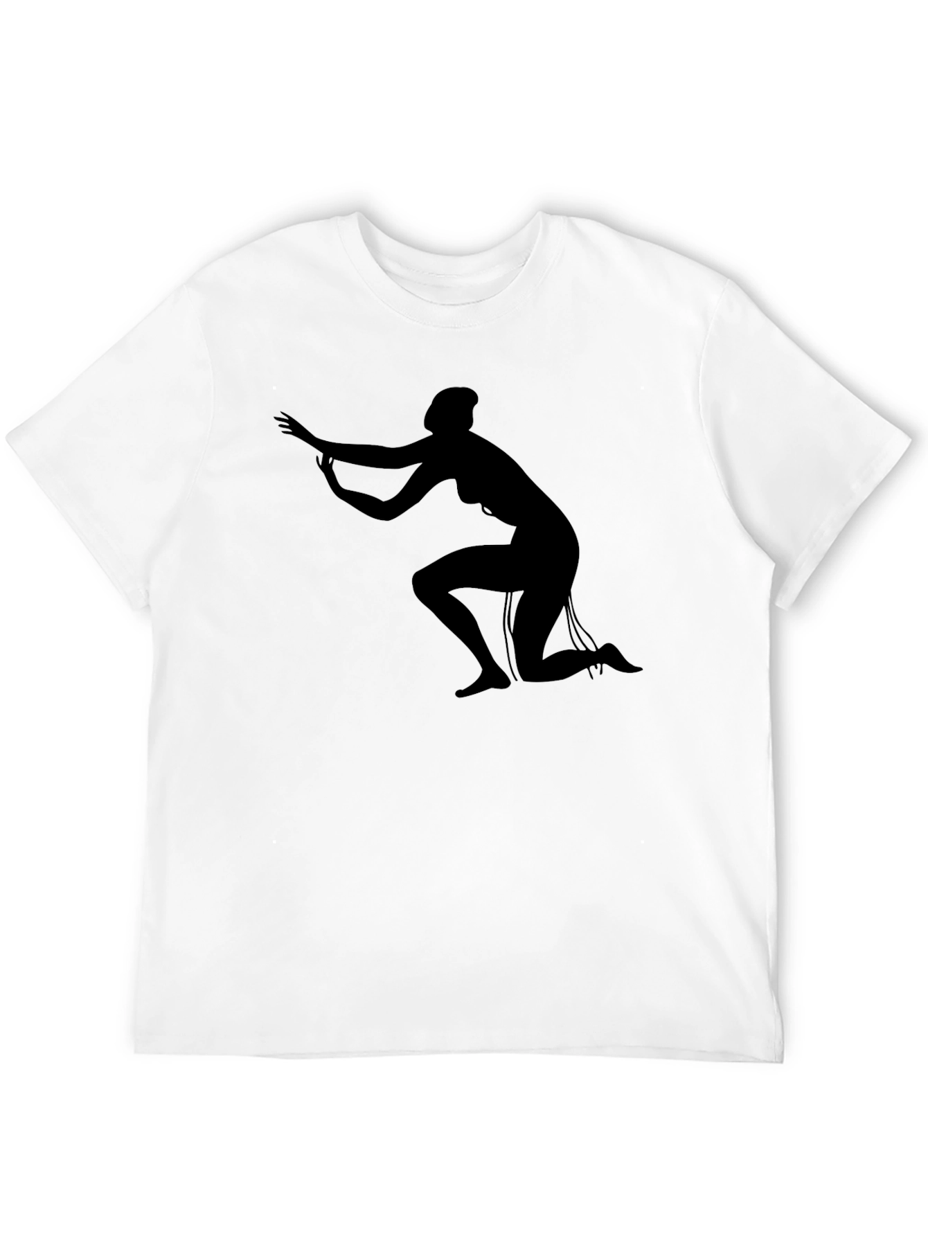 Silhouette Graphic T-Shirt - Black