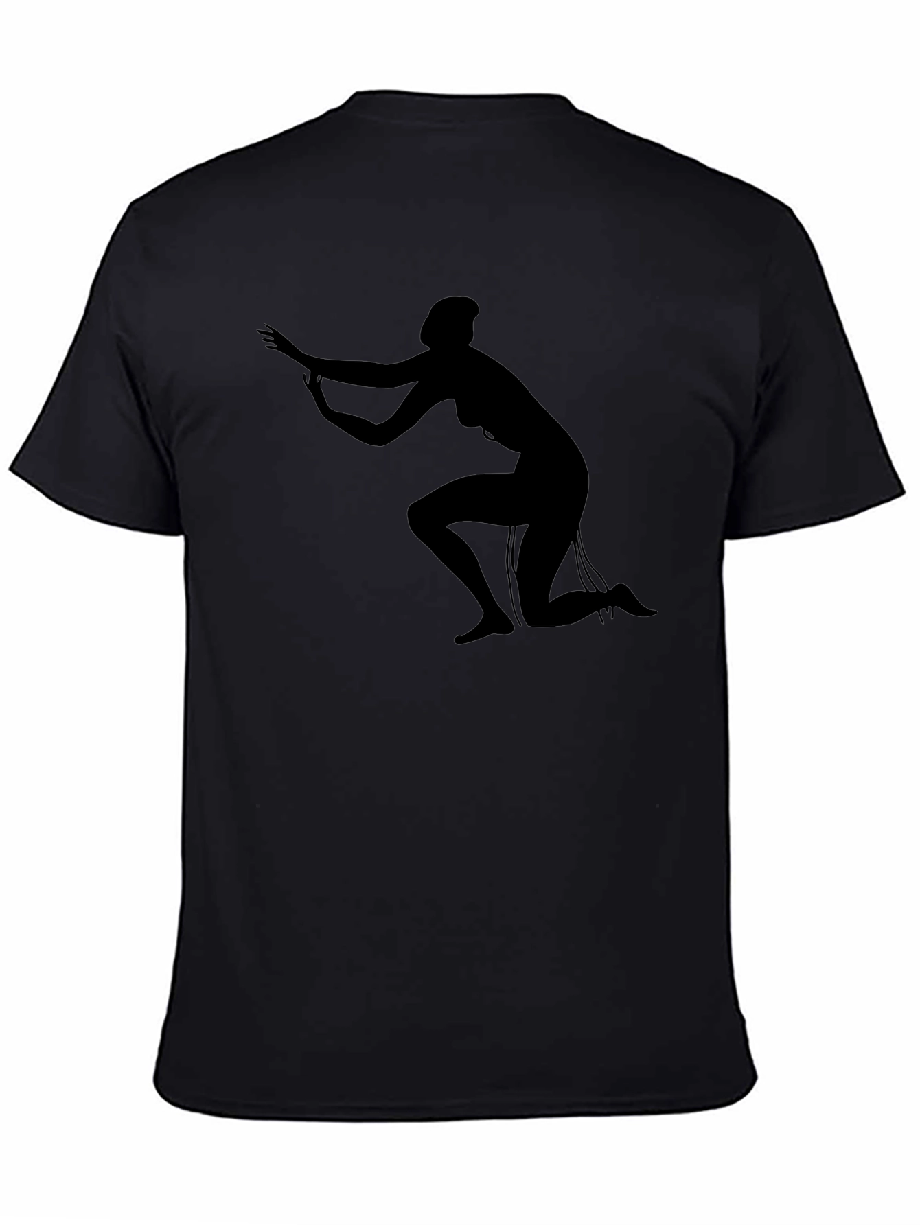 Silhouette Graphic T-Shirt - Black
