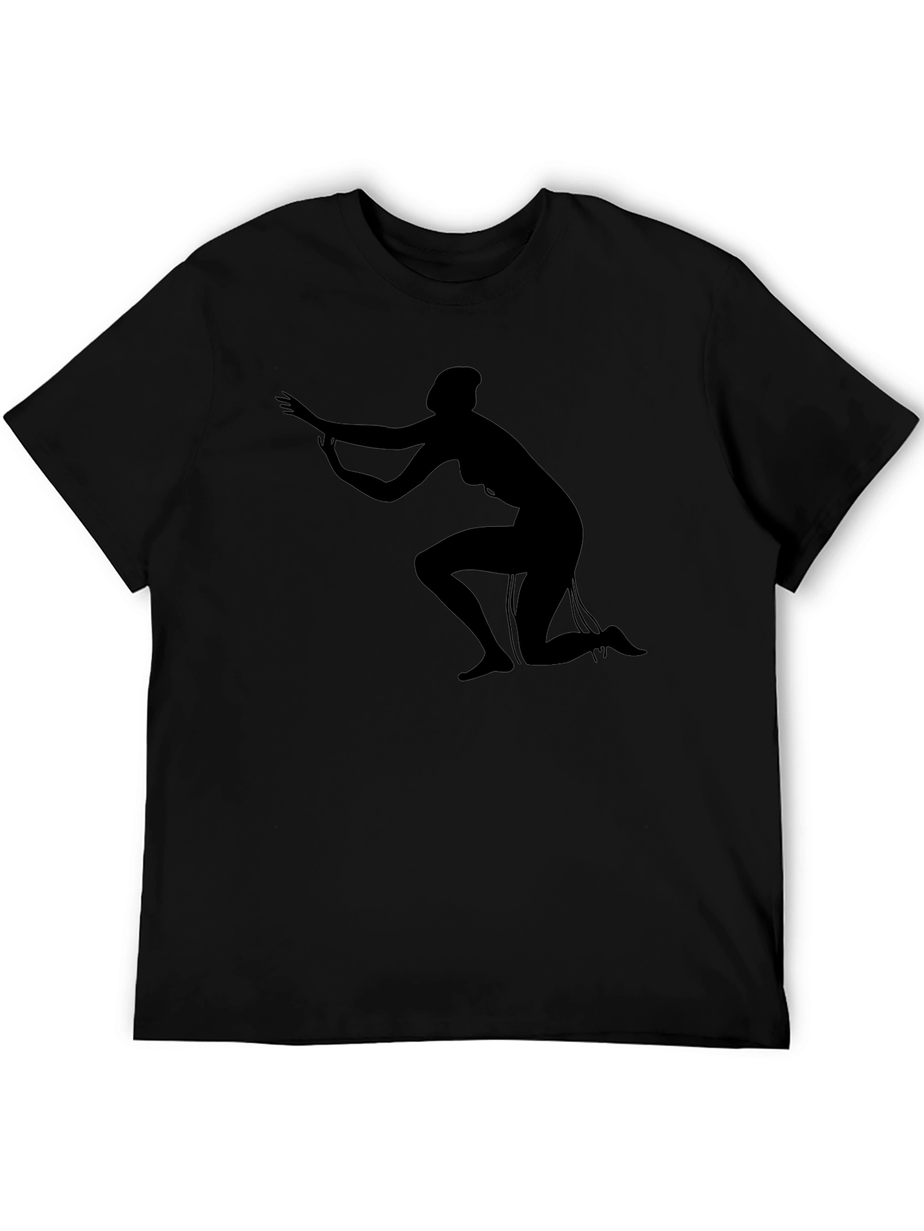 Silhouette Graphic T-Shirt - Black