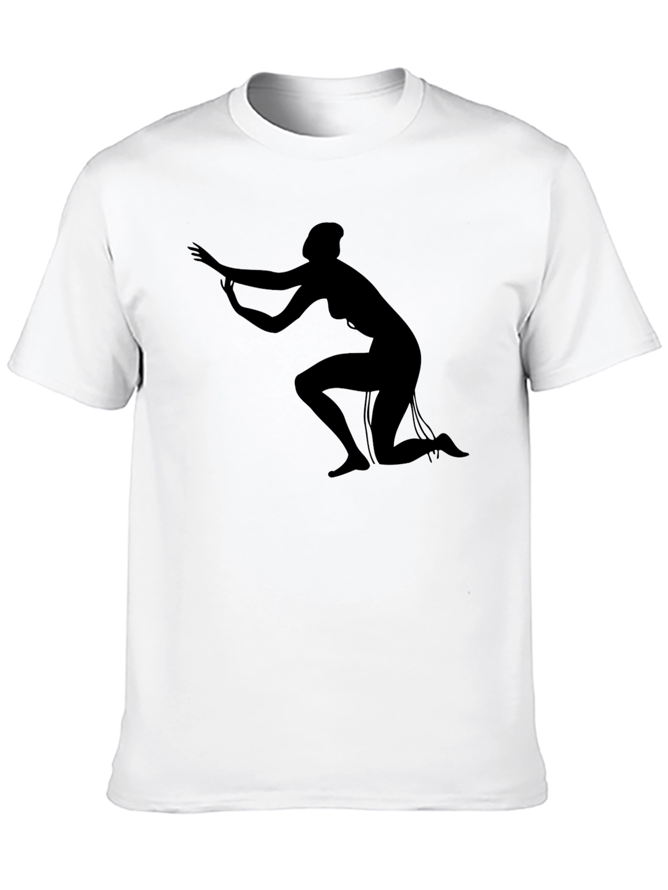 Silhouette Graphic T-Shirt - Black