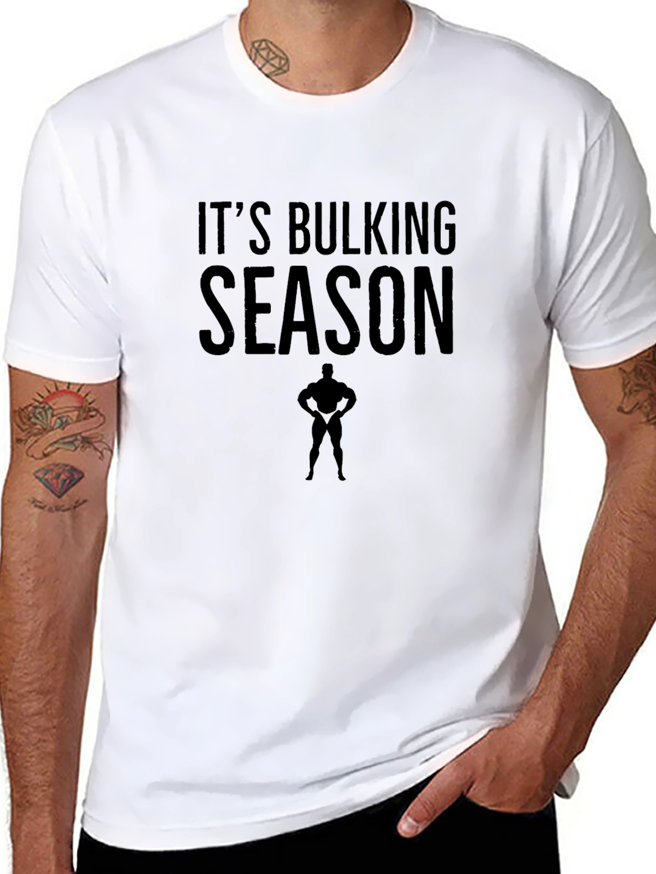 Its Bulking Season Graphic T-Shirt