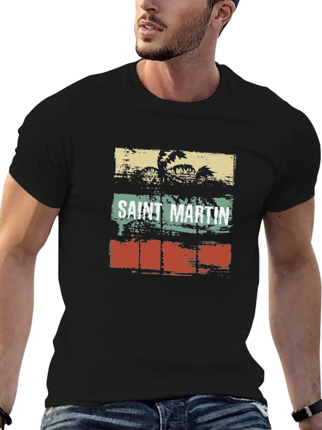 Saint Martin Retro T-Shirt