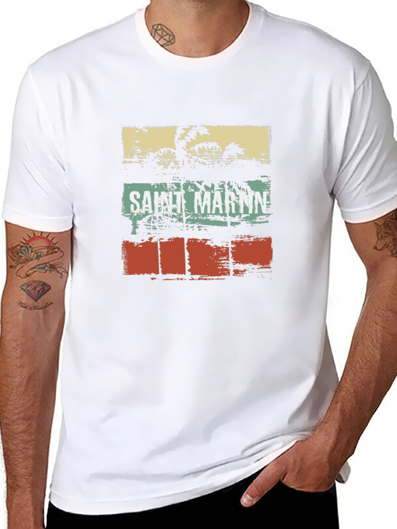 Saint Martin Retro T-Shirt