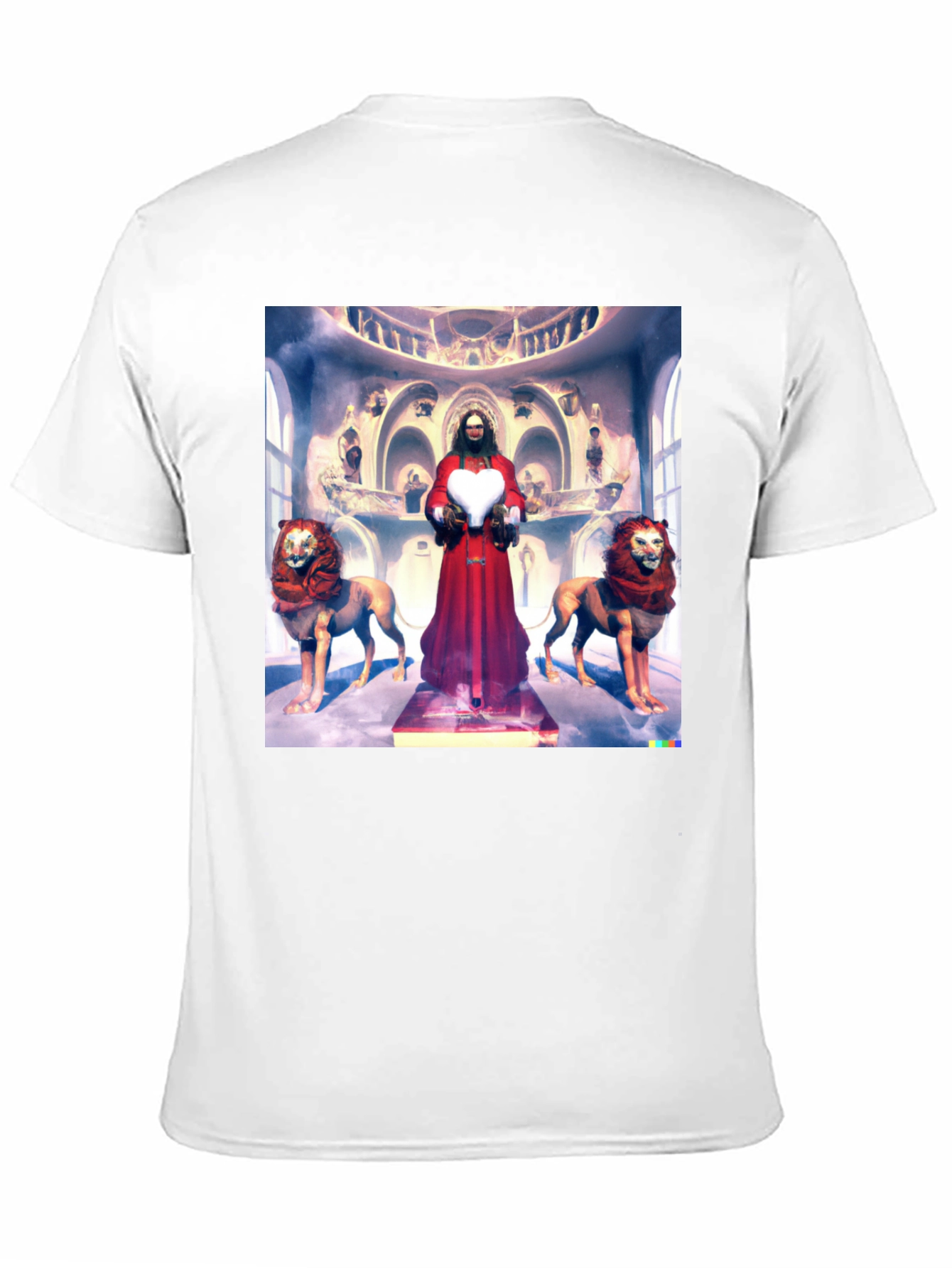 Lion Heart Graphic Tee - Unique Design