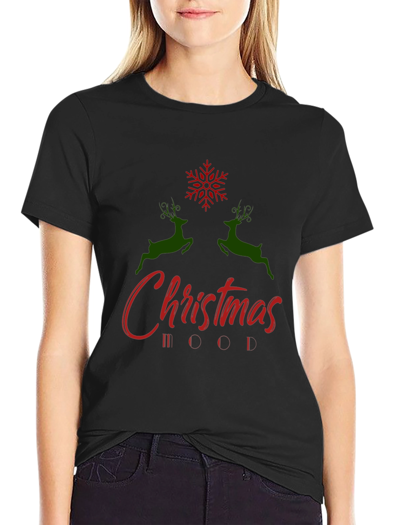 Christmas HOOD Crewneck Tee