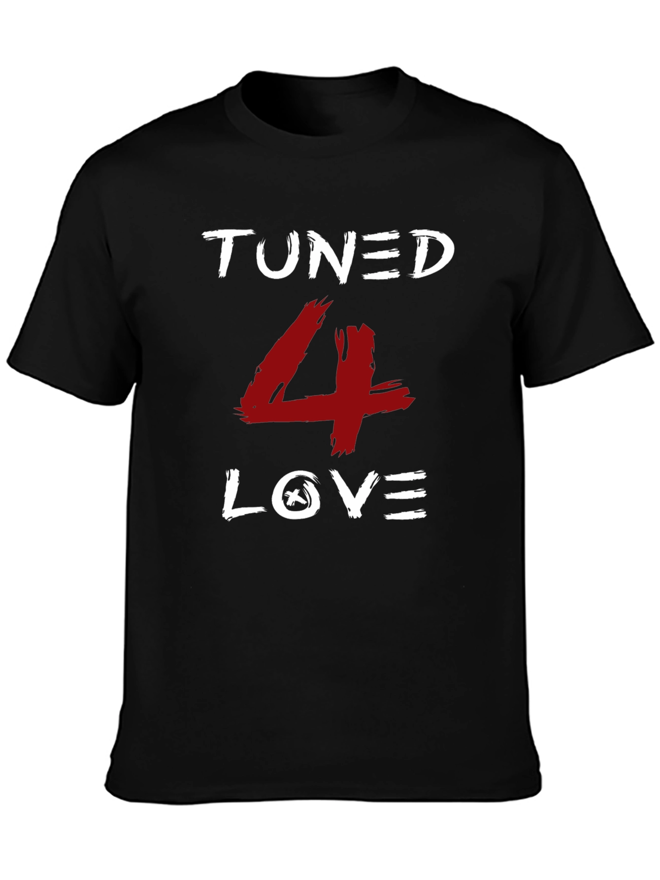 Tuned 4 Love Graphic Tee - Black