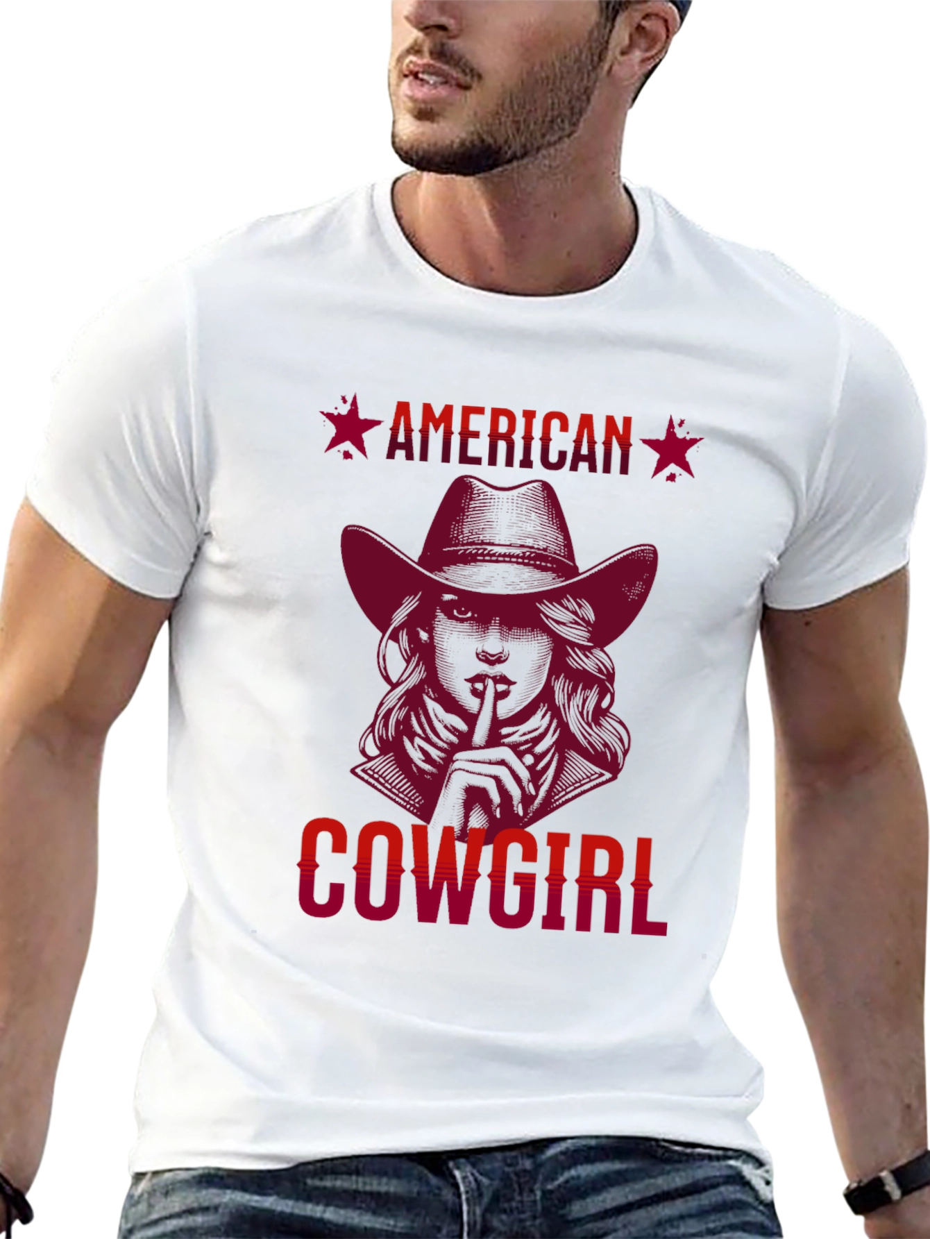 American Cowgirl Graphic Tee