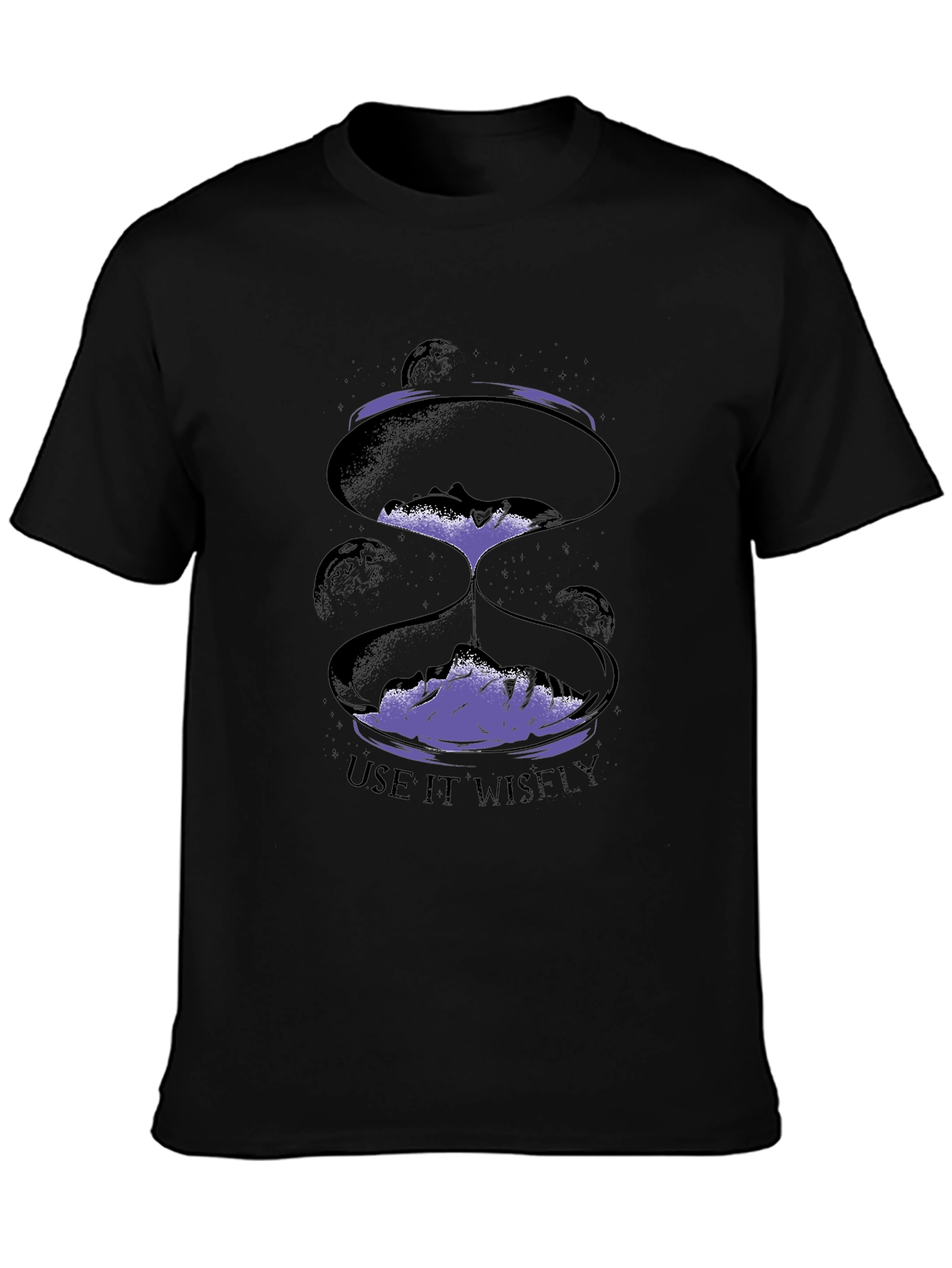 Use It Wisely Hourglass Graphic T-Shirt