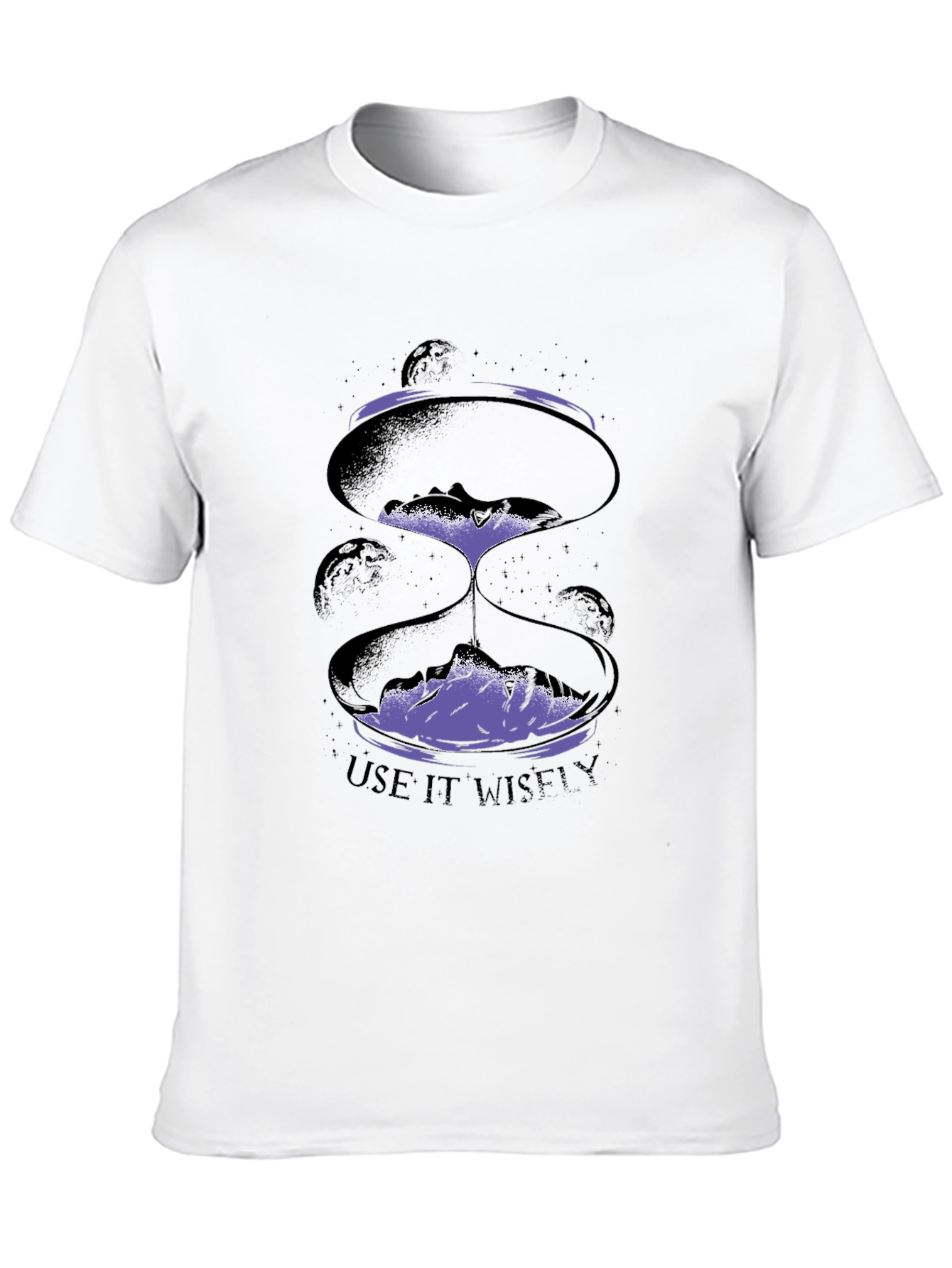 Use It Wisely Hourglass Graphic T-Shirt