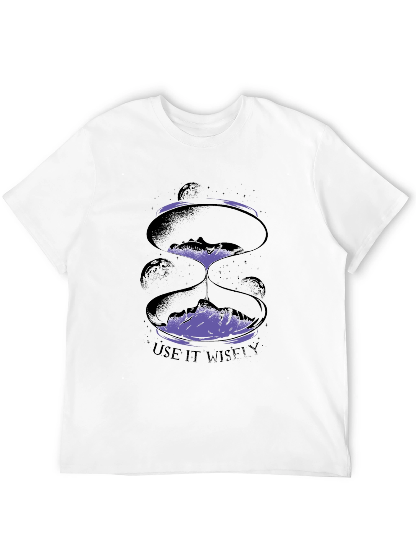 Use It Wisely Hourglass Graphic T-Shirt