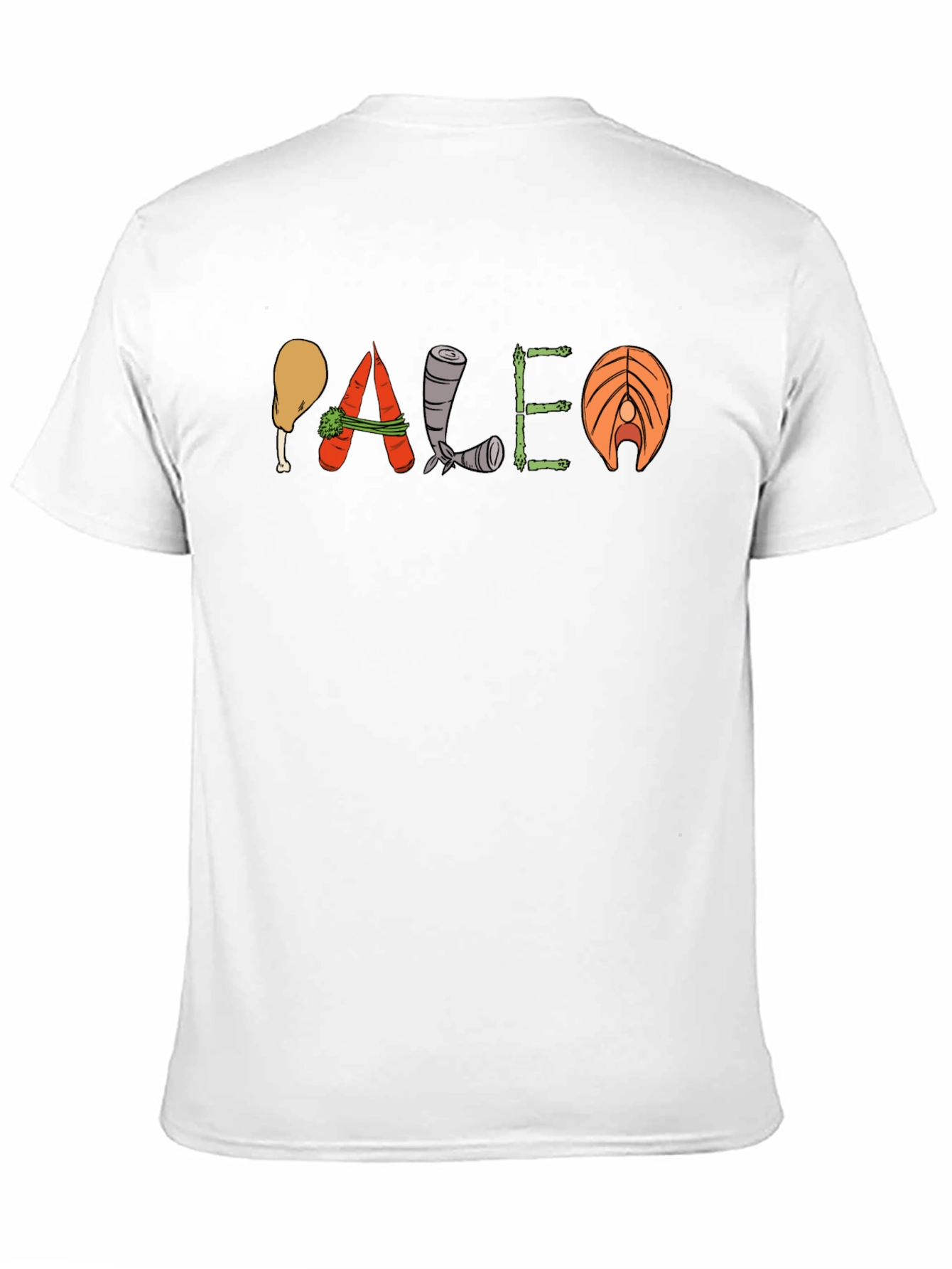 Paleo Diet T-Shirt: Food Group Design