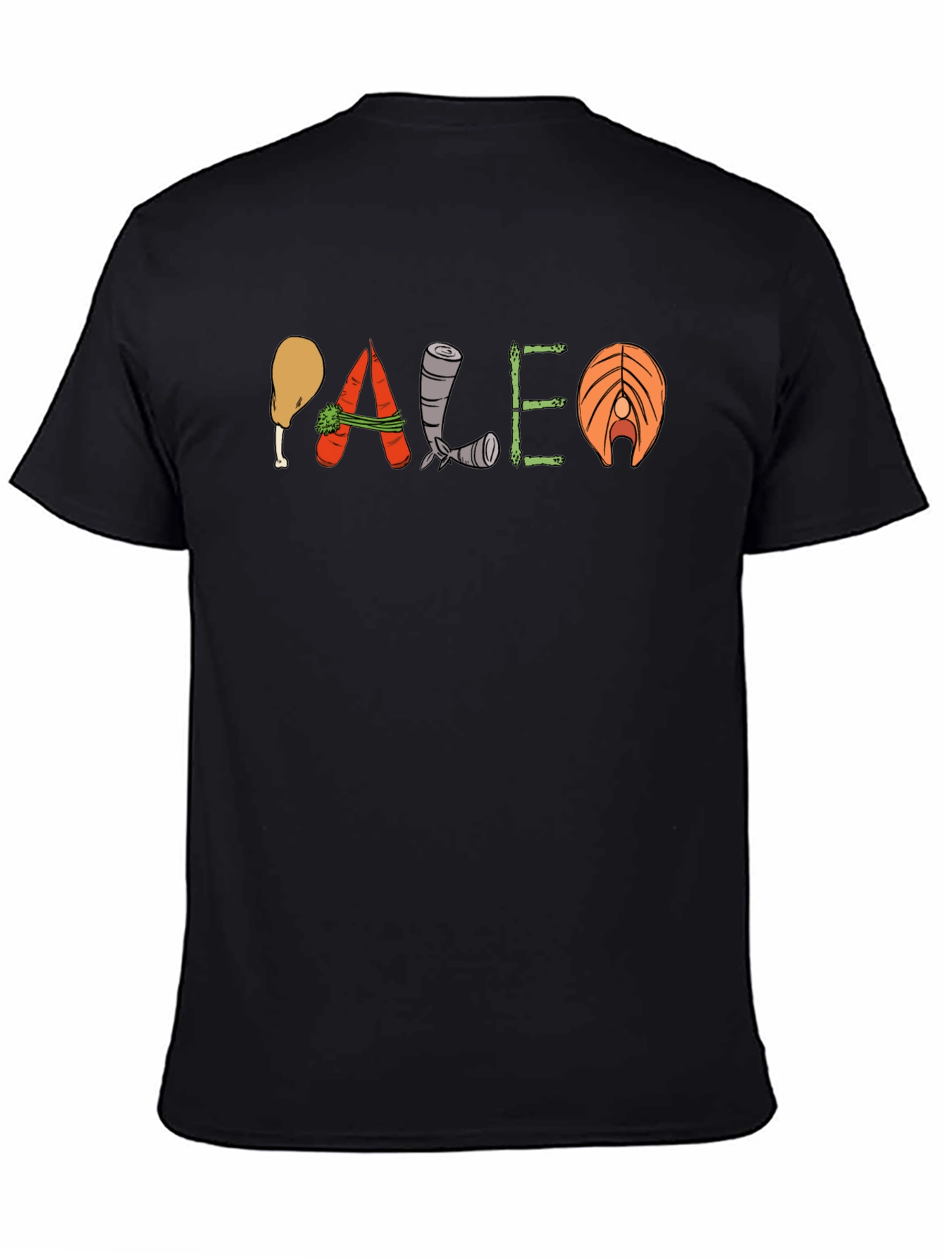 Paleo Diet T-Shirt: Food Group Design