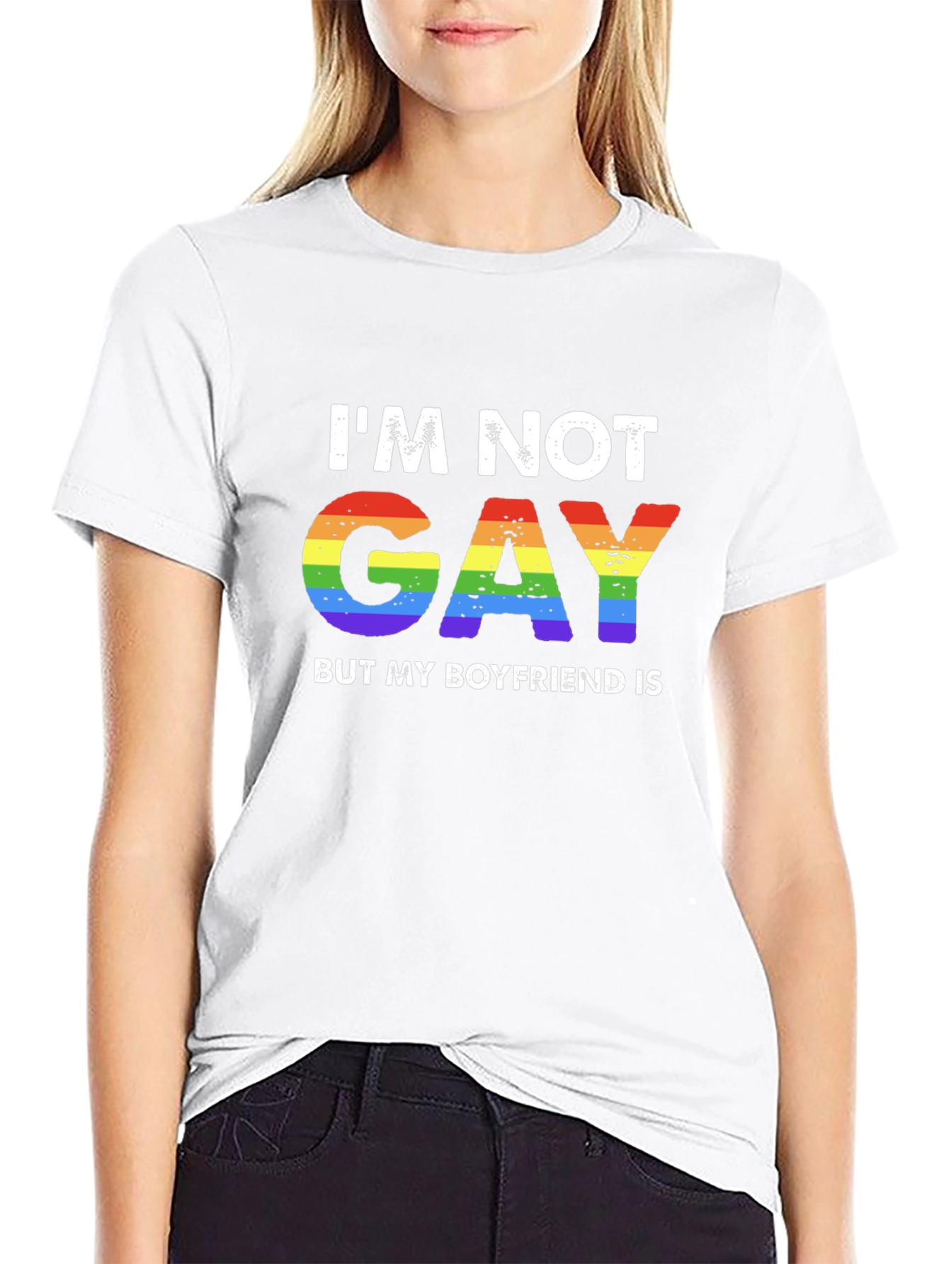 Gay Pride T-Shirt - My Boyfriend Is Gay